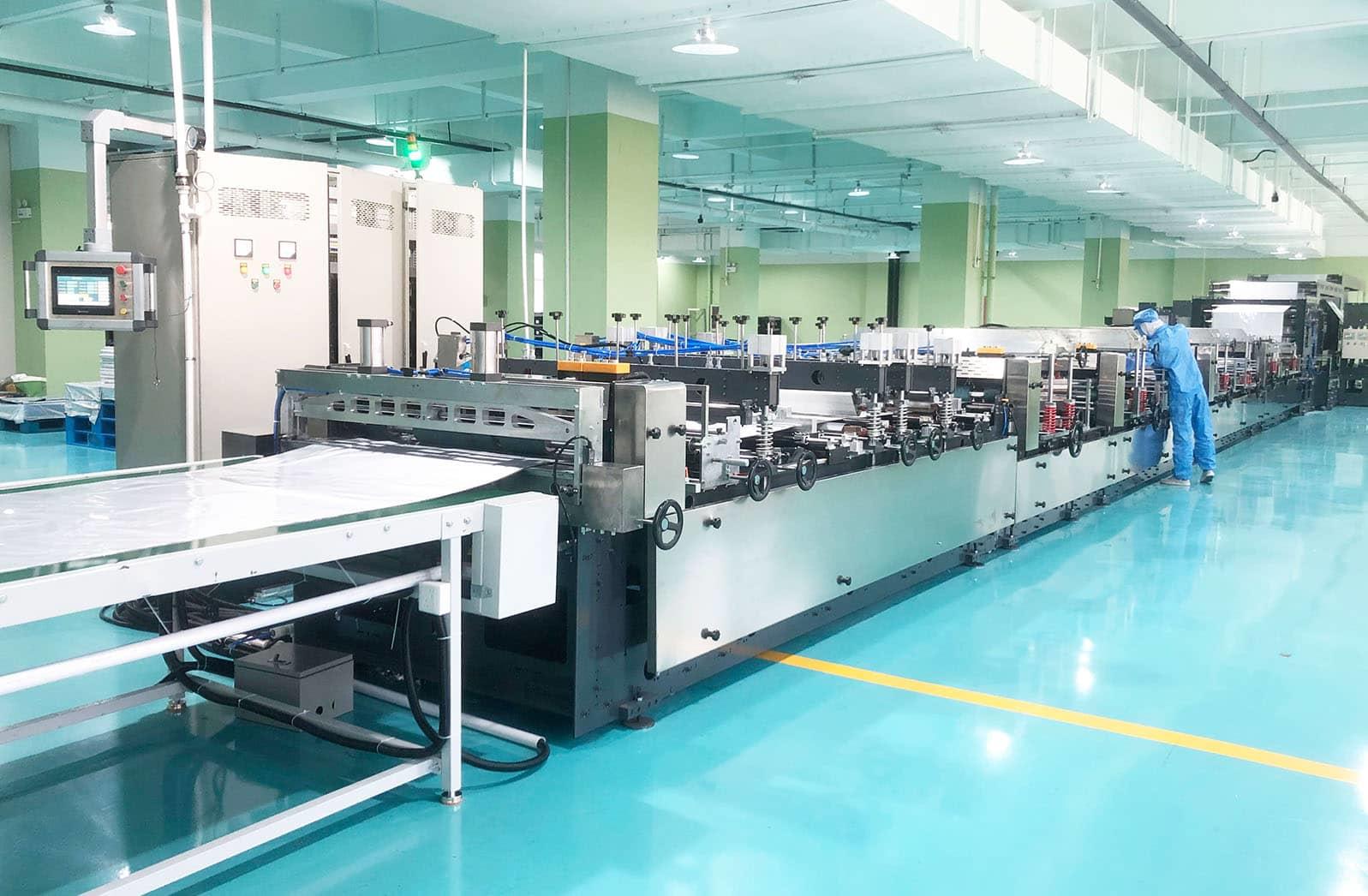 La máquina para fabricar bolsas FIBC de HANSIN se puso en funcionamiento en noviembre de 2021