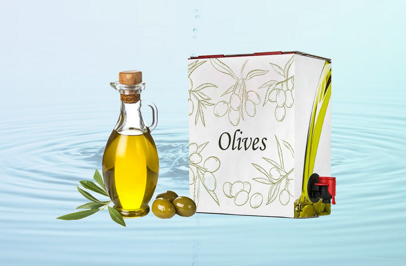 Bolsa en caja es una elegante cartera de envases para aceite comestible